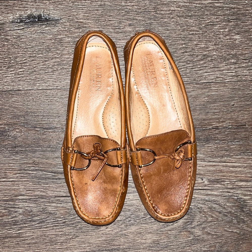 Lauren Ralph Lauren Leather Loafers